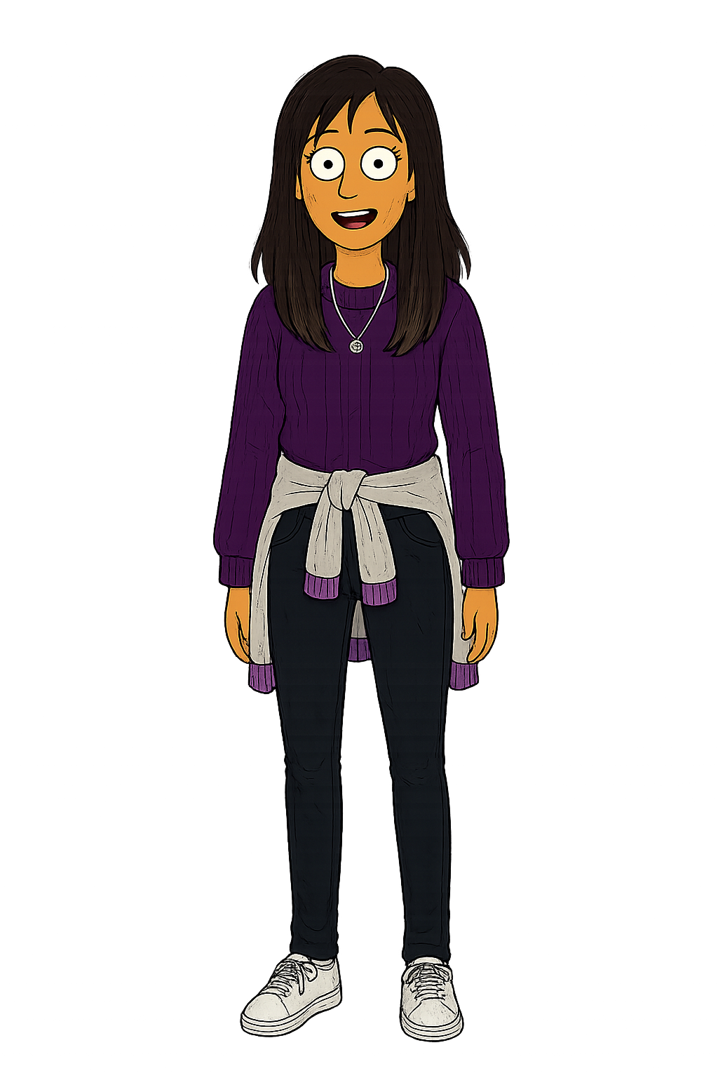 Ordinary — woman in purple